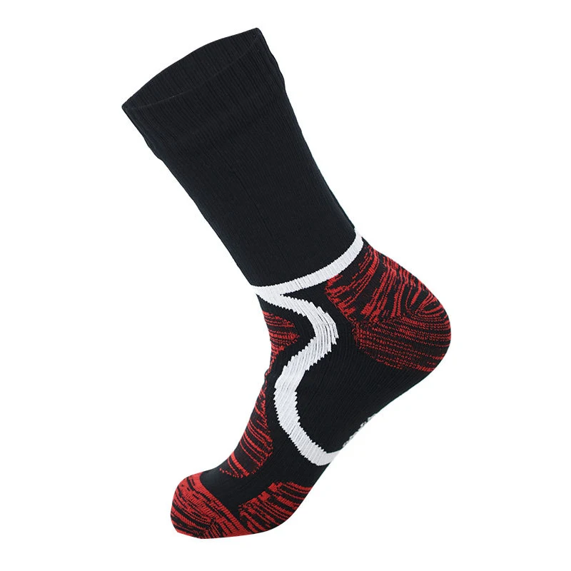 Xlwsbcr Mid-tube Ski Socks Cycling Camping Sports Wading Breathable Warm Men's and women's Outdoor Waterproof Socks