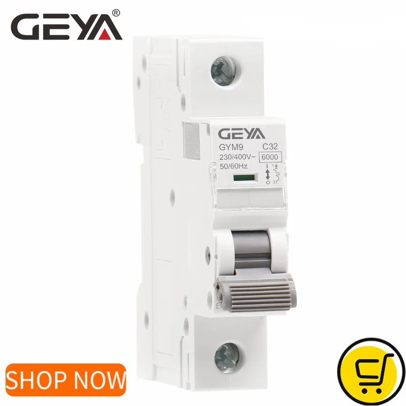 

Автоматический выключатель GEYA GYM9 6A-63A