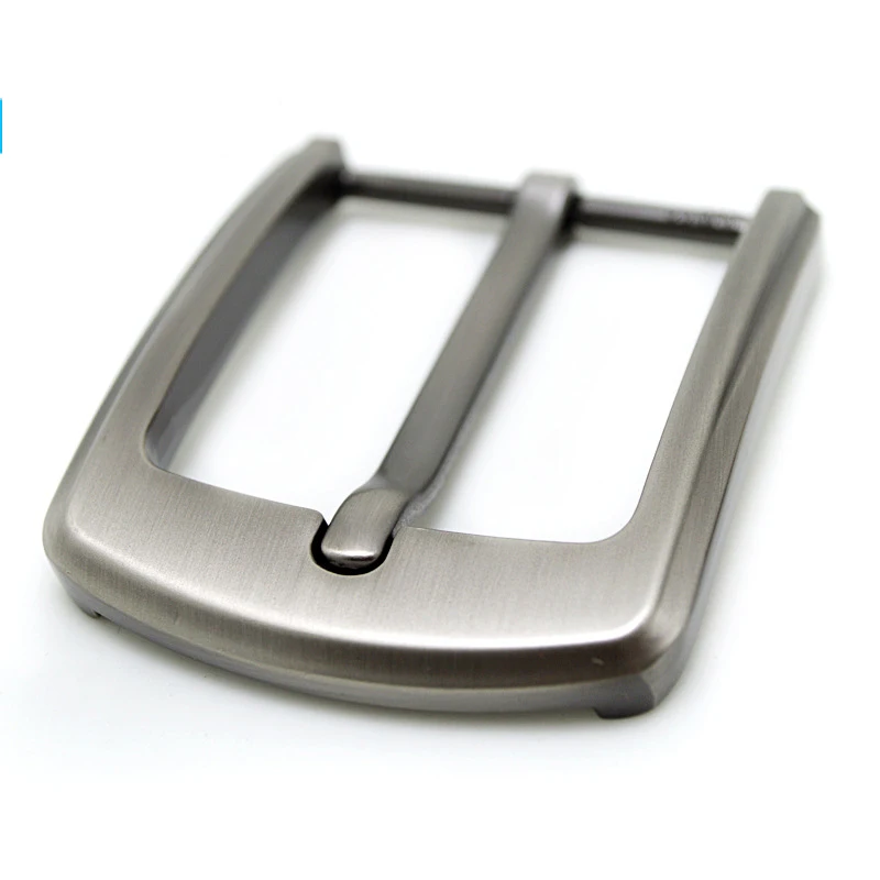 

40mm Metal Men's Casual Belt Buckle End Bar Heel bar Buckle Single Pin Half Buckle for Leather Craft Jeans Webbing