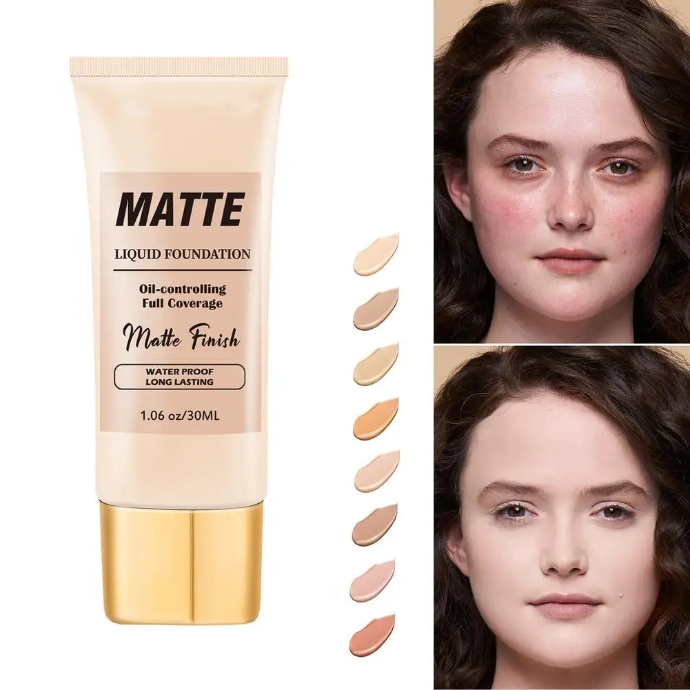 

Матовая жидкая основа для макияжа лица с гиалуроновой кислотой, 30 мл