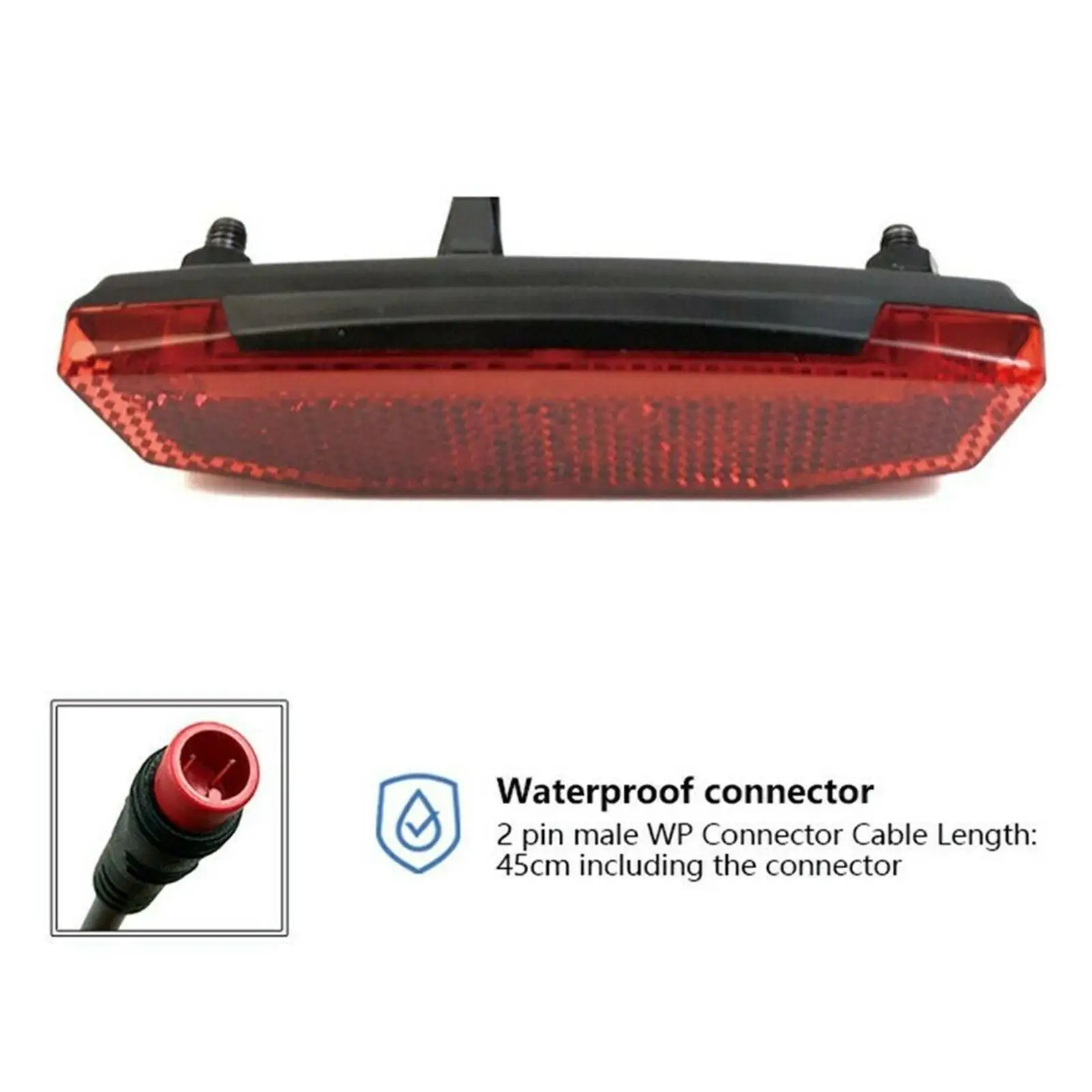 Фонарь задний велосипедный 6-60 в