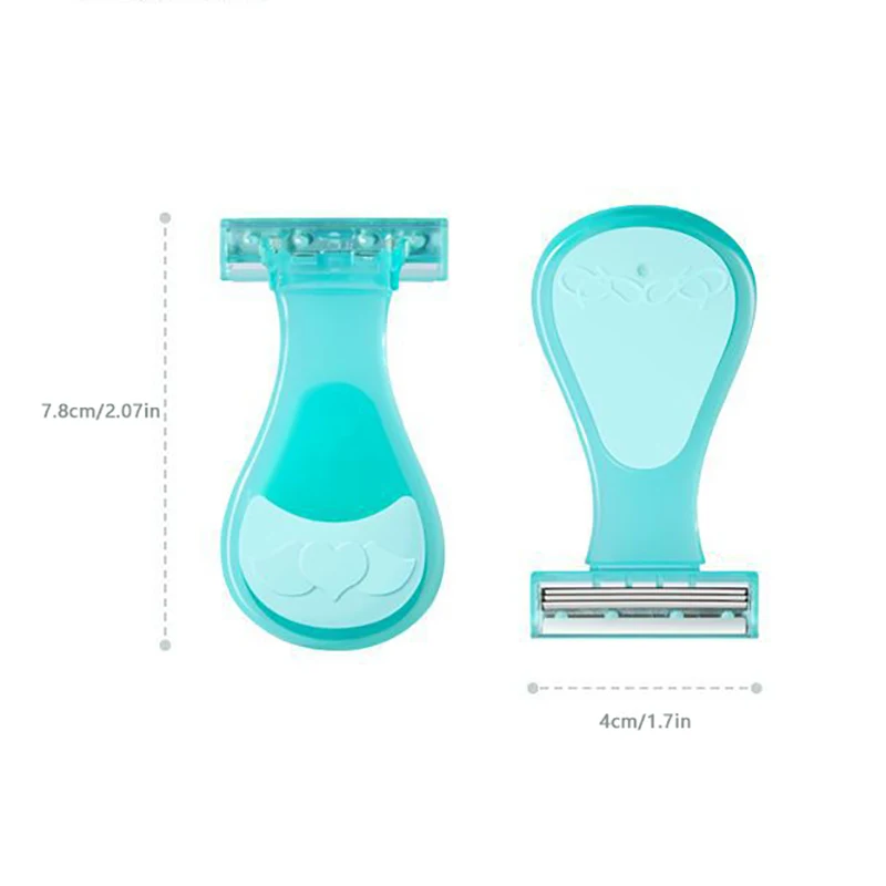 Мини-нож для удаления волос портативный бритвенный станок частные детали лезвие