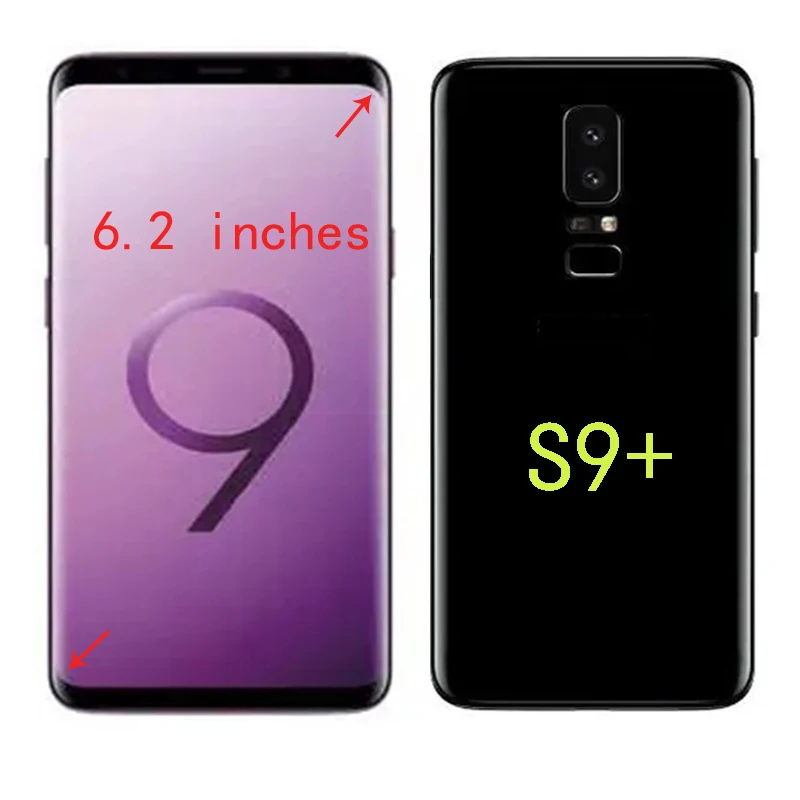100% Оригинальный AMOLED-дисплей с рамкой для Samsung Galaxy S9Plus S9+ G965 G965U G965F G965FD Запчасти для ремонта сенсорного экрана LCD.