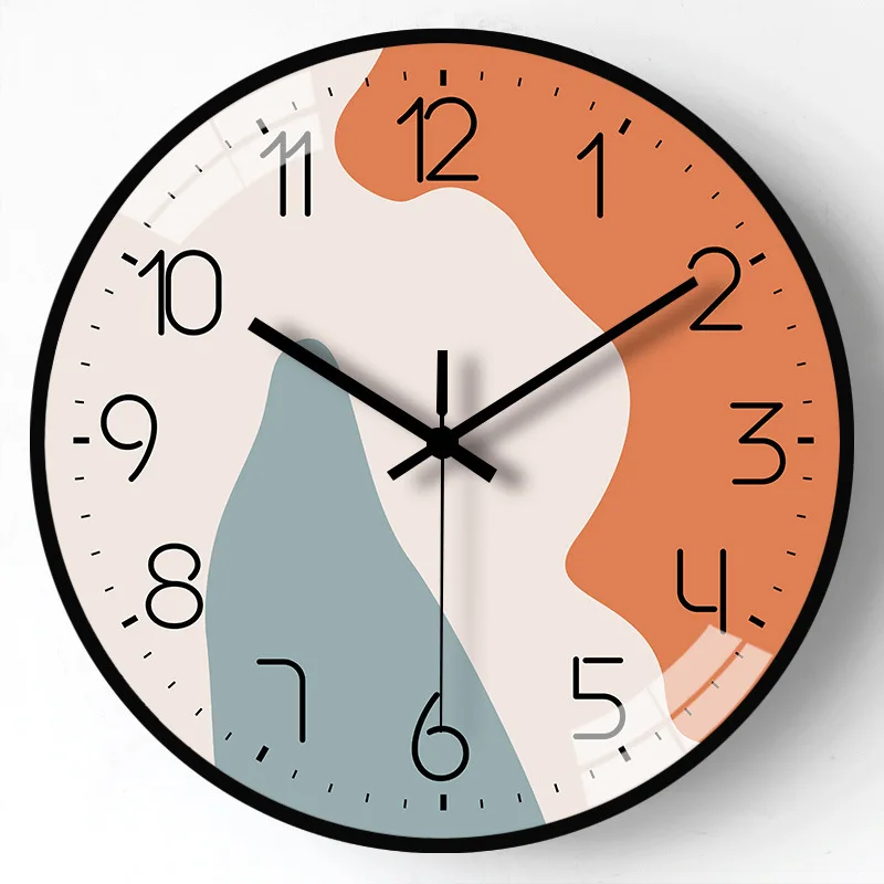 

Large Decorated Wall Clock Luxury Stylish Art Mural Timepiece Decoration For Living Room Bedroom Modern Home Accessories Watches