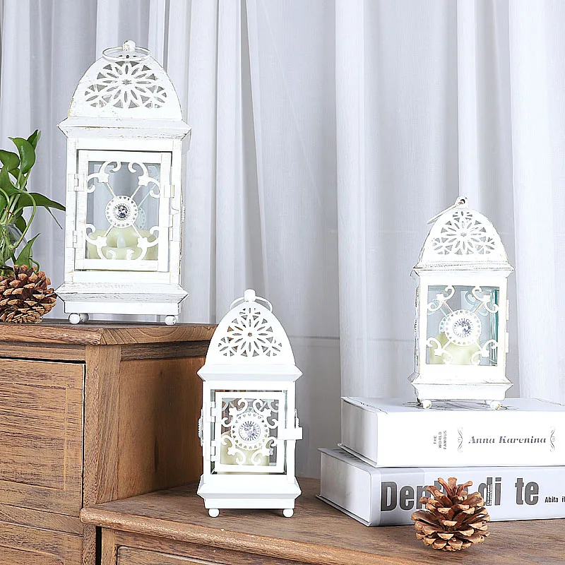 

luxury metal candle holders free shipping small nordic style festival candle stick party chandelier bougeoir Home decorative