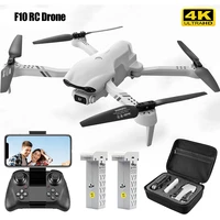2022 new f10 pro wifi drone profesional 6k hd camera gps 5g wifi fpv fold quadcopter distance 2km helicopters rc drone toy gift