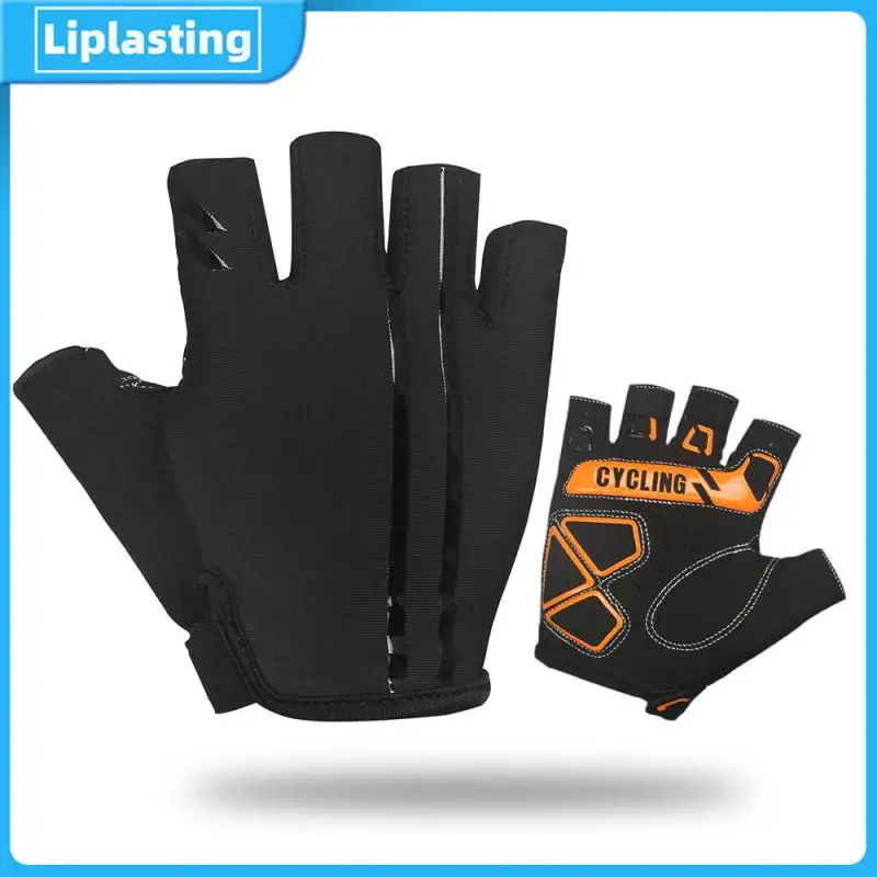 

Летние велосипедные перчатки с коротким пальцем, противоударные дышащие перчатки для горного и дорожного велосипеда, мужские и женские спо...