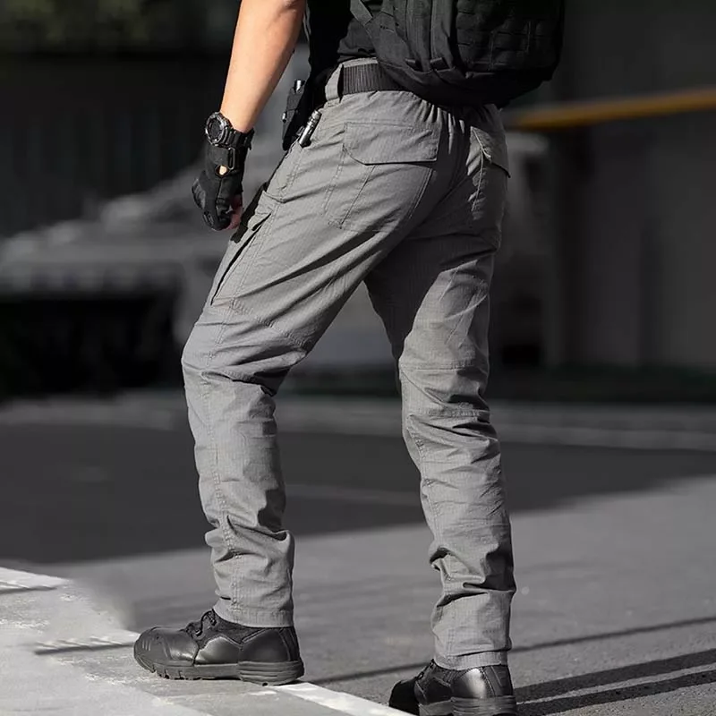 Loose  Cargo Trousers Military Multi Pocket Wear-resistant Work Joggers Tactical Pants Men Special Forces Outdoor