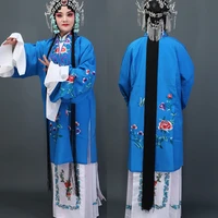 opera beijing ancient costume huangmei opera costume arts dancing young lady topsleevedressskirtheadwear performance suit