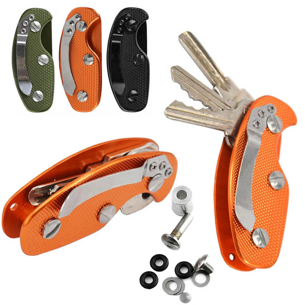 

Pouch Keyring Housing Keys Car Key Case Folder Clip Bag Aluminium Organizer Key Tools Luxury Holder Clip Pocket Key Keys Bag Key