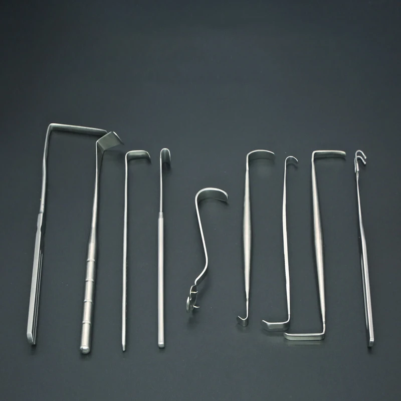 Eyelid, Pouch, Nose, Nasal Cavity, Deep Skin Tissue, Double Head Retractor, Cosmetic Plastic Stainless Steel Retractor