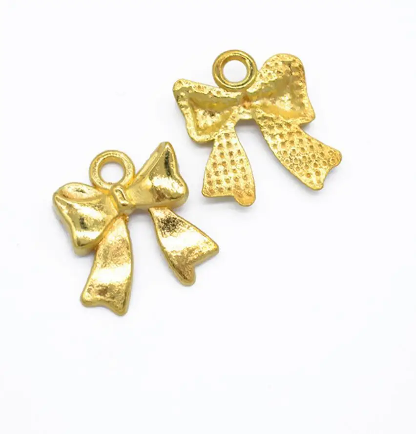 100 шт. подвески-банты 16x8 мм