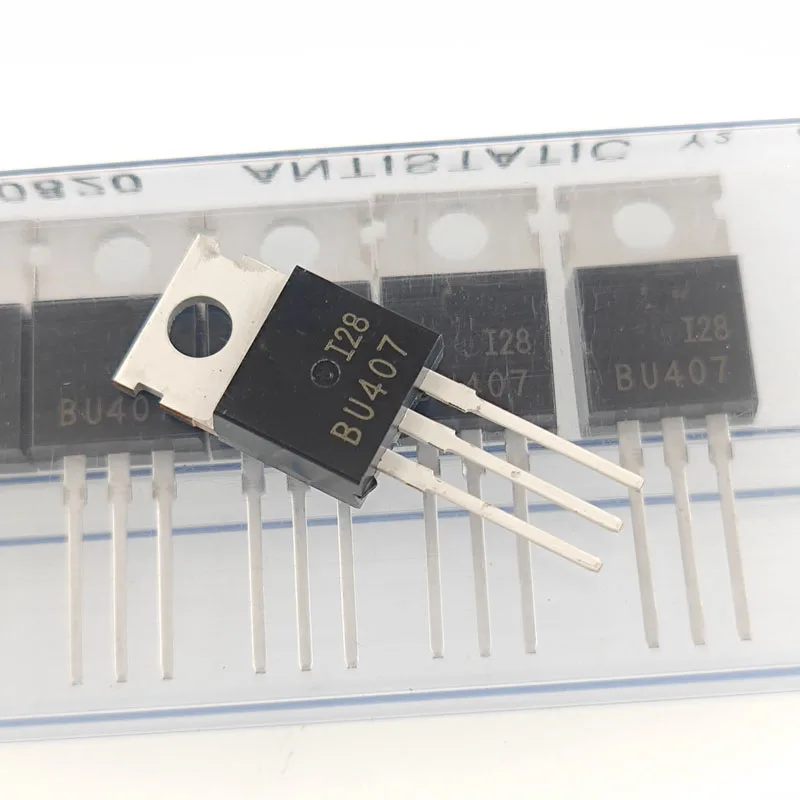 

10pcs/LOT BU407 O-220 Direct insertion of crystal transistor