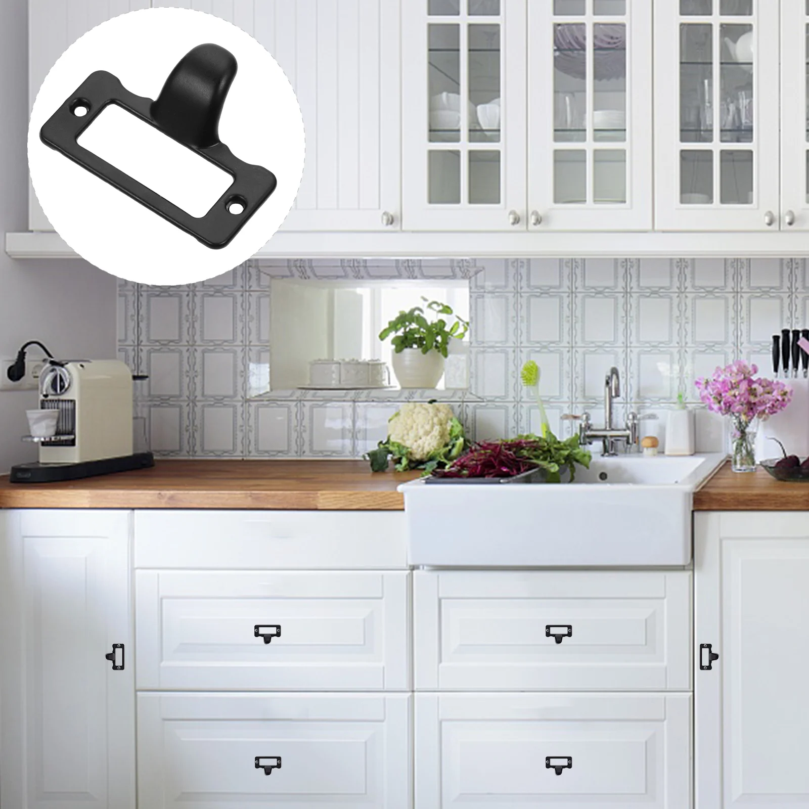 

Handle Cabinet Drawer File Label Furniture Frame Tag Holder Name Office Knobs Accessories Handles Frames Plate Slots Cupboard