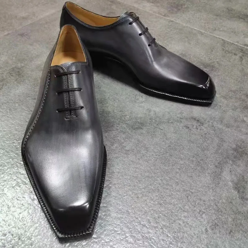 Рисунок 3 - Мужские кожаные туфли оксфорды