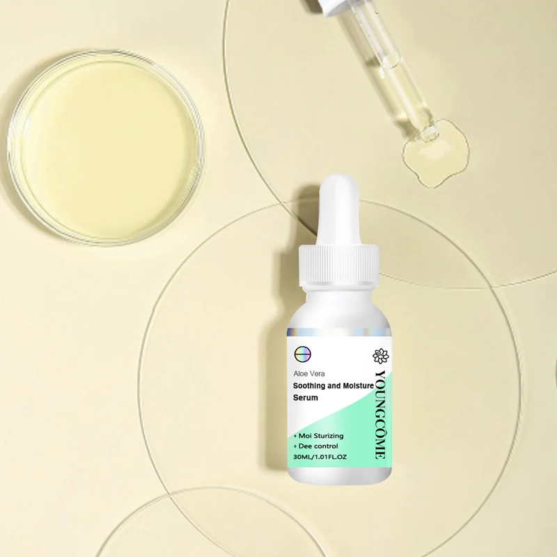 YOUNGCOME натуральная эссенция для лица с экстрактом алоэ вера контроль жирности