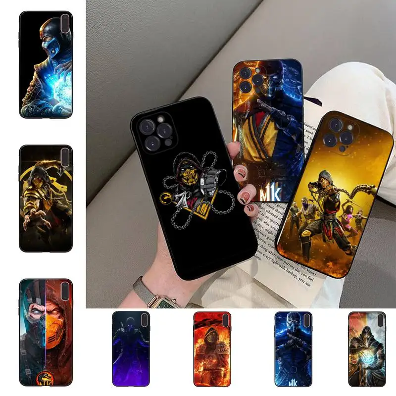 

Mortal Kombat Phone Case For iPhone 14 13 12 Mini 11 Pro XS Max X XR SE 6 7 8 Plus Soft Silicone Cover