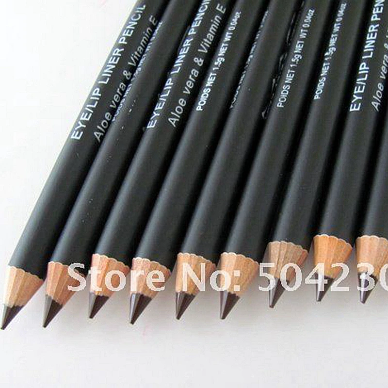 Pencil Dark Coffee Color Makeup Eye / Lip Liner Pencil   Wholesale