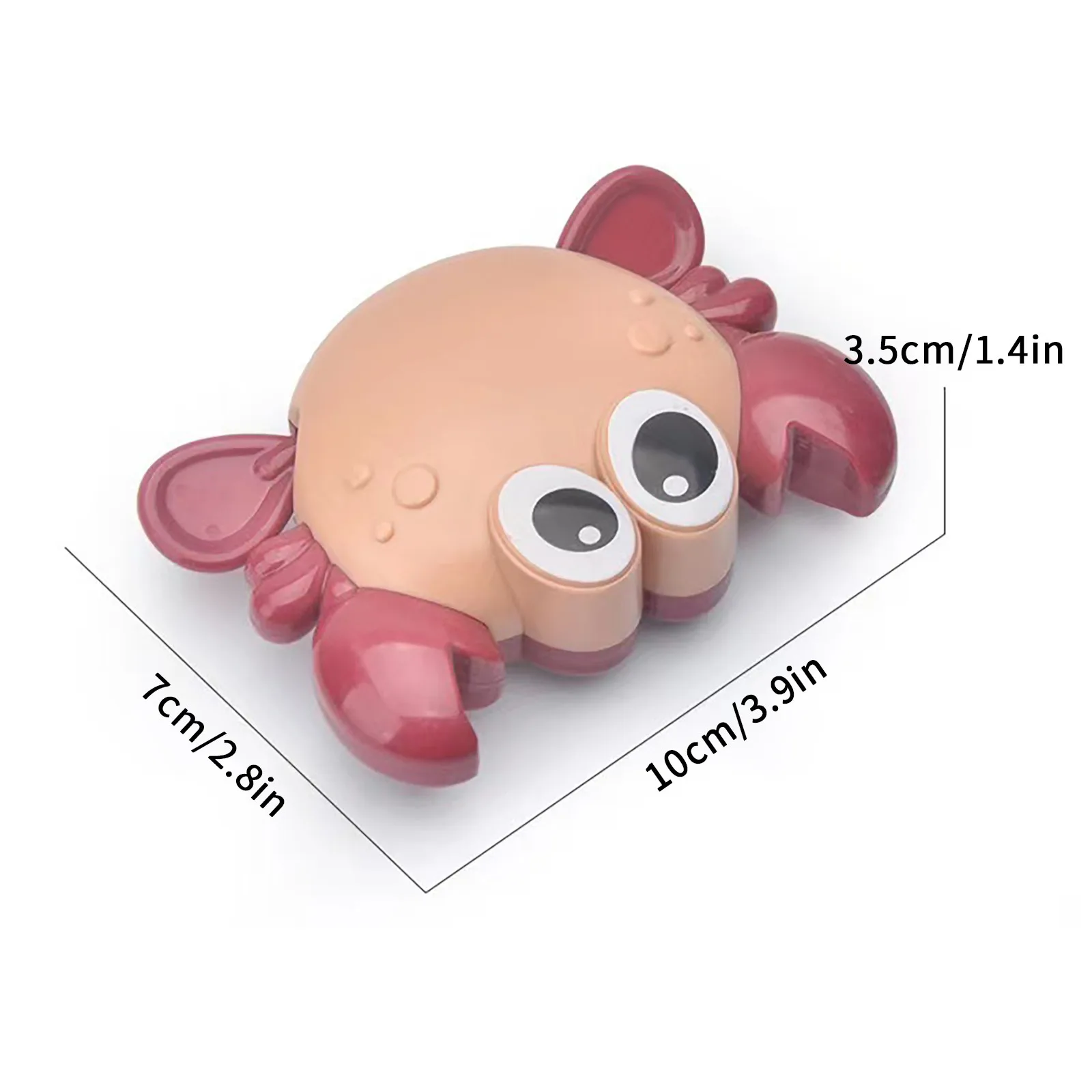 Baby Cute Bath Toy Bathroom Playing Water Floating Winding Clockwork Toy Swimming Crab Yacht Bath Children's Bath Set Baby Toys