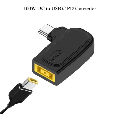 Fengyidz Преобразователь USB C PD 100 Вт для Lenovo