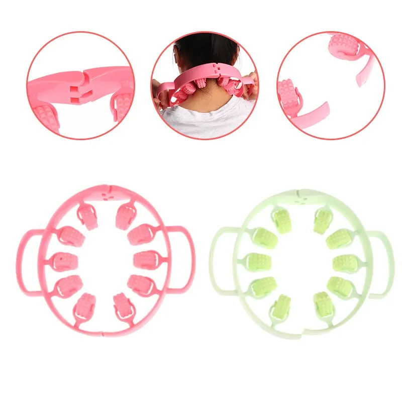 

Annular Leg Clamp Massager Relaxing Plastic Leg Roller Leg Massage Stovepipe Yoga Massager Annular Leg Clamp