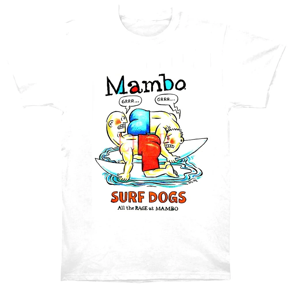 

VINTAGE MAMBO Surf Dogs Rare Design 2001 Tee T Shirt