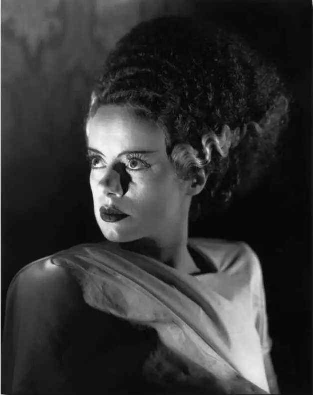 

Невеста Франкенштейна Эльзы из фильма ужасов Художественная печать Шелковый плакат домашний Настенный декор 24x36 дюймов