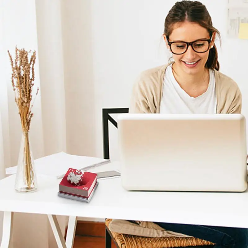 Земляной календарь 3D-календарь 2024 резьба по бумаге художественный блокнот