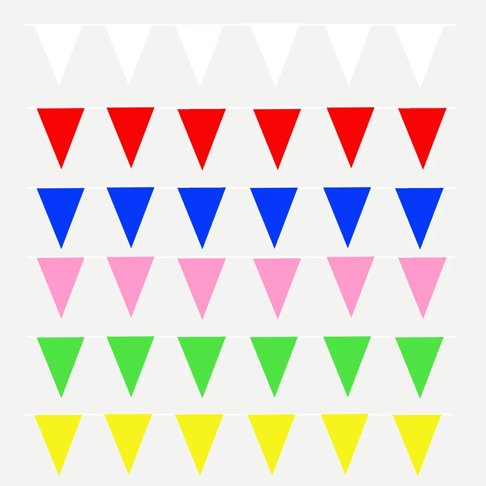 

24ft 8Meter 20Flags Colorful Flag Banner Party Celebrations Decorations, for Party, Birthdays, Classroom Decorations