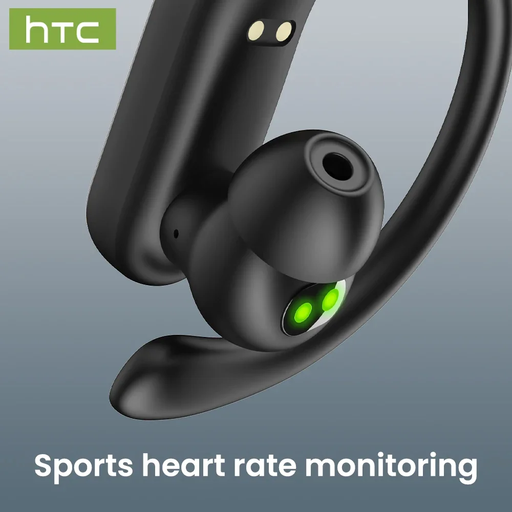 Фото HTC NE61 Bluetooth наушники с шумоподавлением спортивные беспроводные наушники AI переводчик сердечного ритма монитор наушники №2