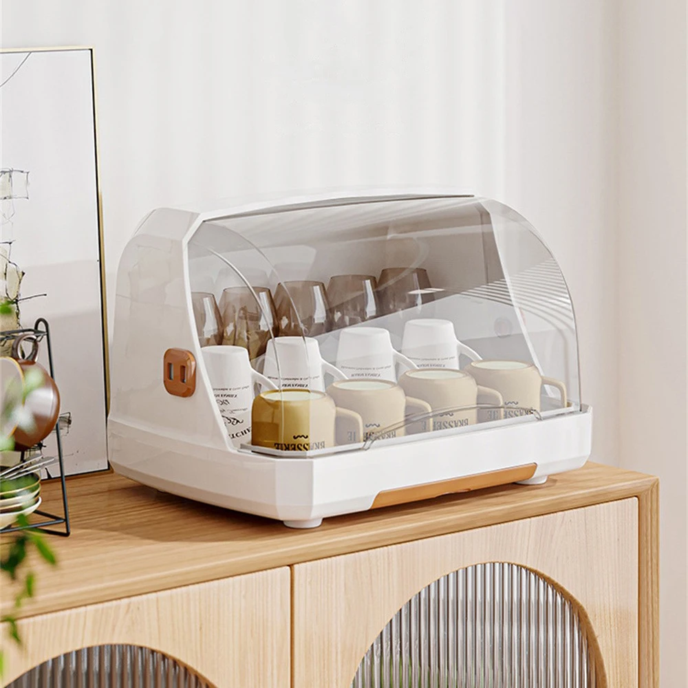 

Drain Storage Basket Tableware Brown Storage Rack Glass Rack Glass 40*29*26cm Kitchen Storage Kitchen Storage Rack Desktop Shelf