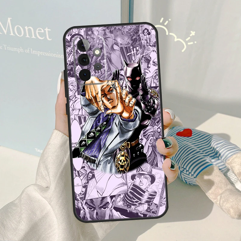 Чехол с принтом Кира йошикаге для Samsung Galaxy A22 A32 A42 A12 A52 A72 A31 A51 A71 A21S A52S A50 A70 |