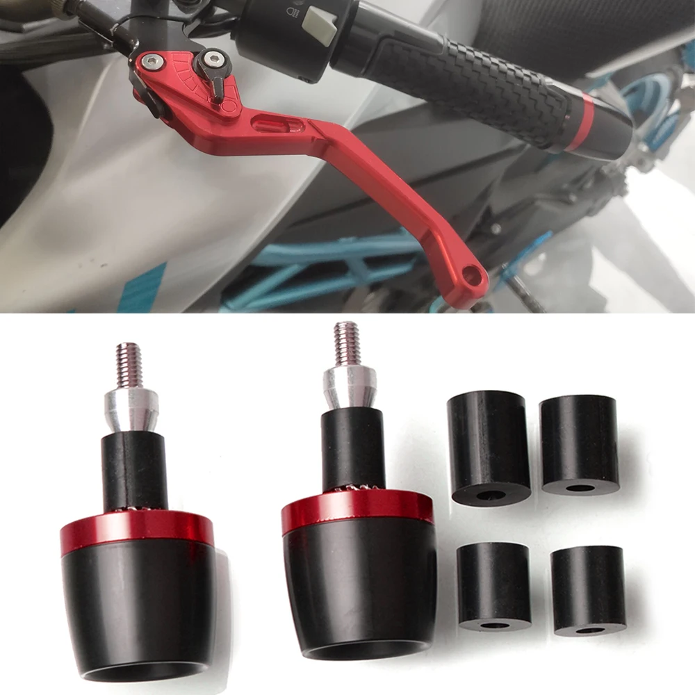 

Motorcycle Handlebar Grips Handle Bar Cap End Plugs For YAMAHA MT07 MT-07 2011 2012 2013 2014 2015 2016 2017 2018 2019 2020 2021