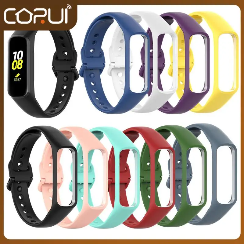 

Watch Strap Replacement Soft Smart Bracelet Band Strap Colorful Fitness Tracke Silicone Strap Wristband Accessories Wristband