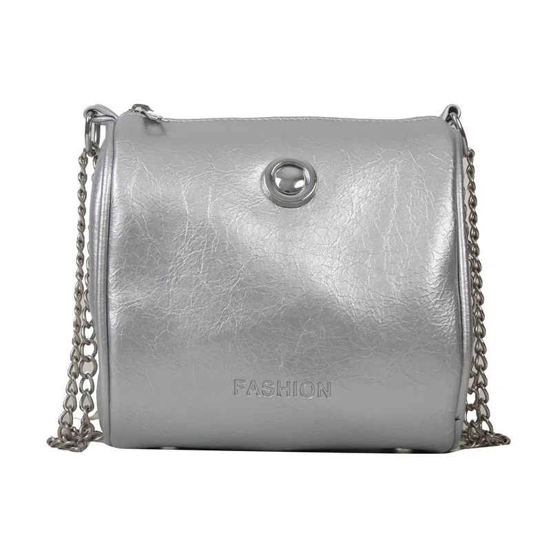 Niche Women's Elegant High Sense Small Square 2023 New Texture Leisure Chain Shoulder Messenger Bag