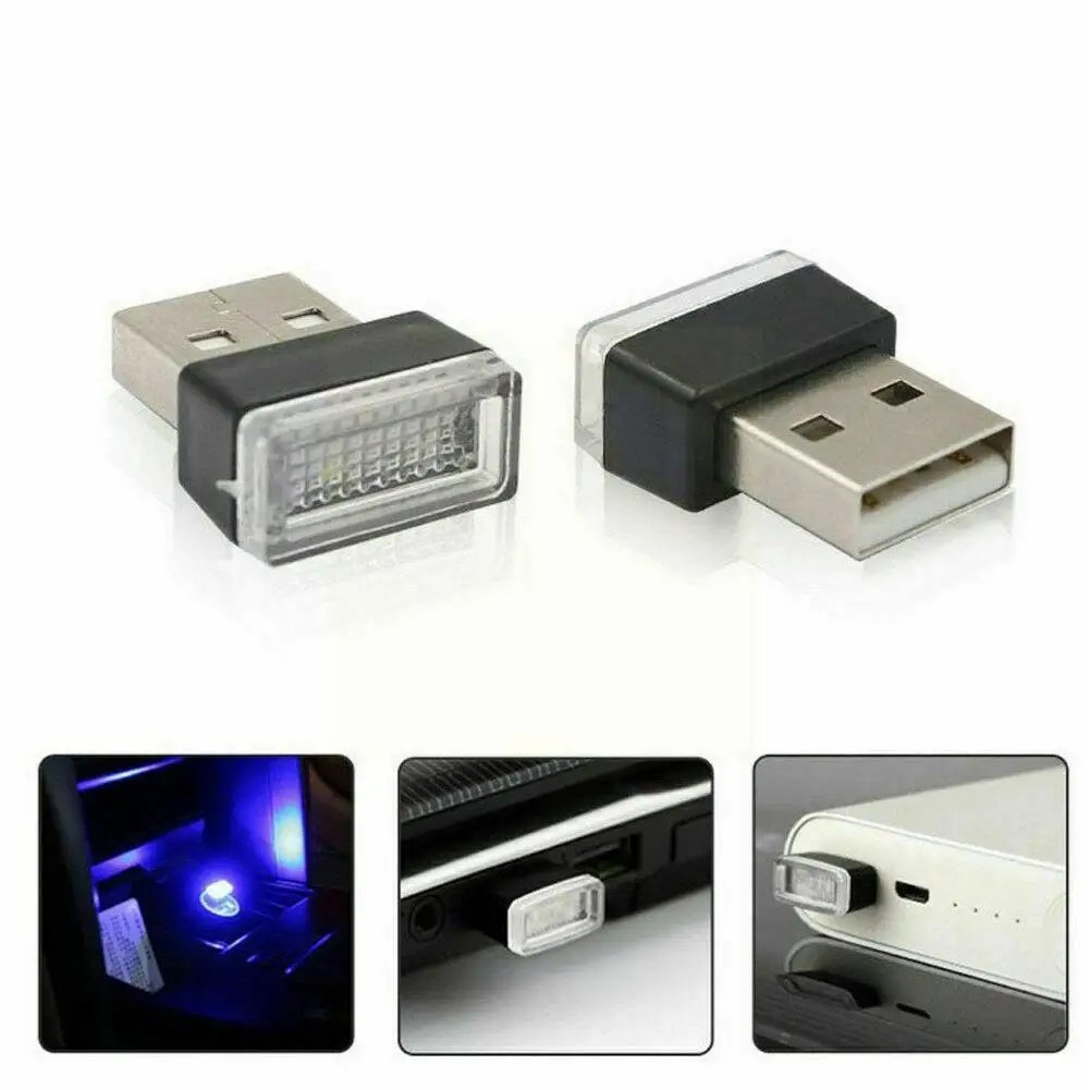

Usb Led Car Light Ambient Night Light Decorative Neon Auto Charging Atmosphere Mobile Interior Power Pc Lamp Emergency Z3k3