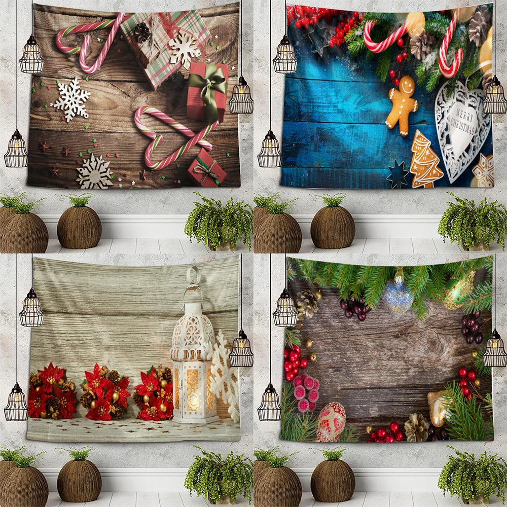 

Christmas gifts Christmas decorations printed tapestries home furnishings living rooms bedrooms wall decorations tapestries