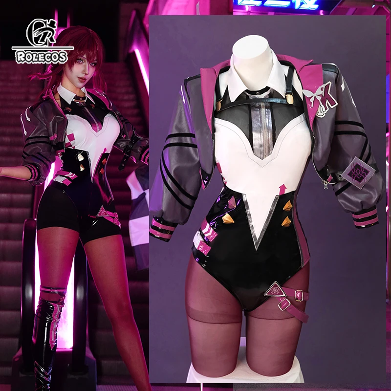 Косплей-костюм ROLECOS из гоночного костюма Kafka Derivative