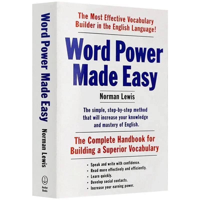 

Word Power Made Easy English оригинальный словарный запас книги Kitaplar Art