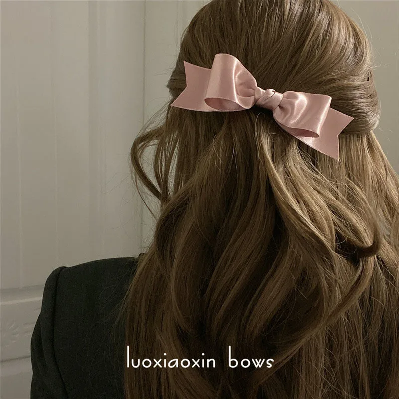 

10 шт. Элегантные Заколки для волос для девочек, Зеленые Бордовые заколки с бантом, корейские женские модные заколки для волос с бантом, женск...