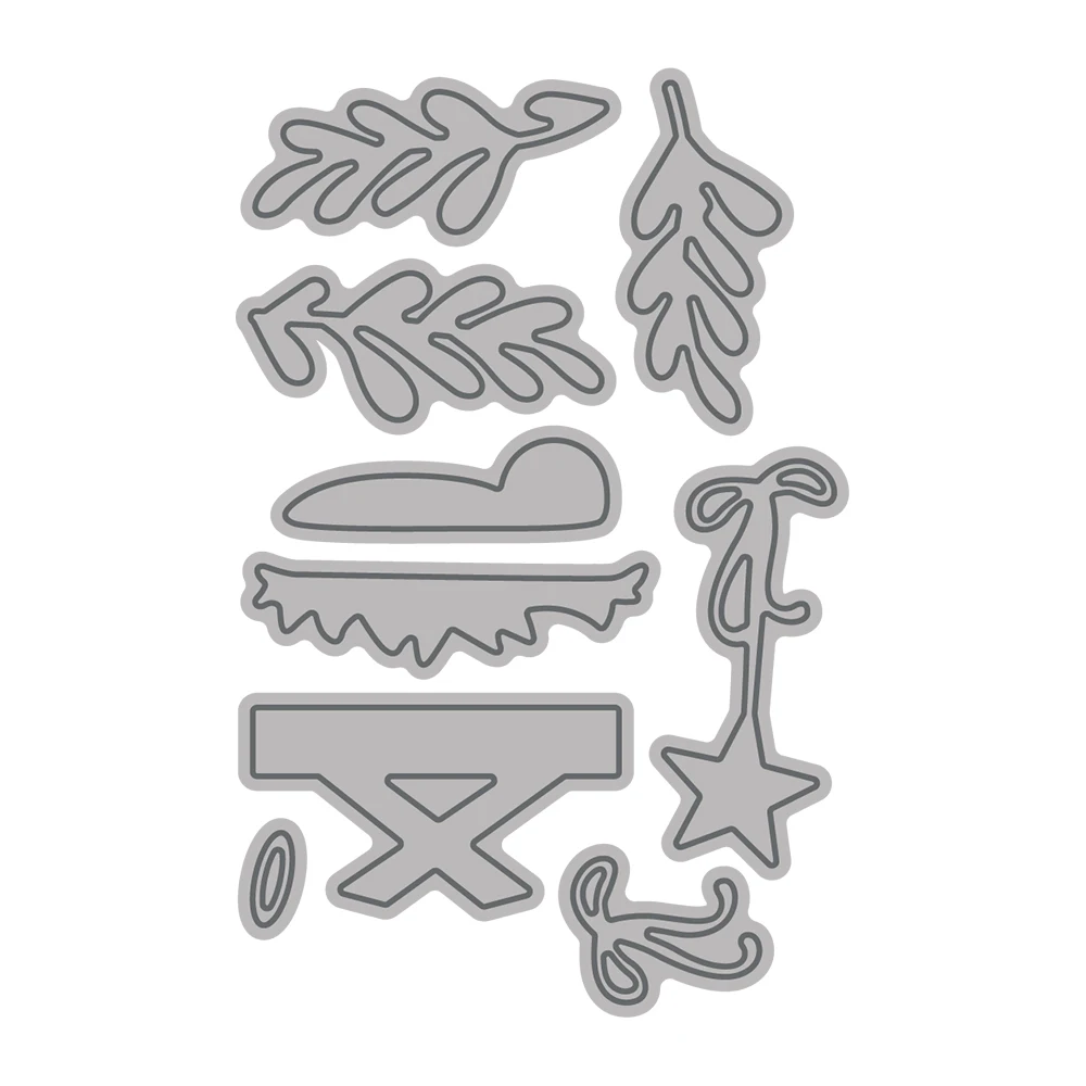 Металлические штампы для рукоделия с изображением ангела и звезд