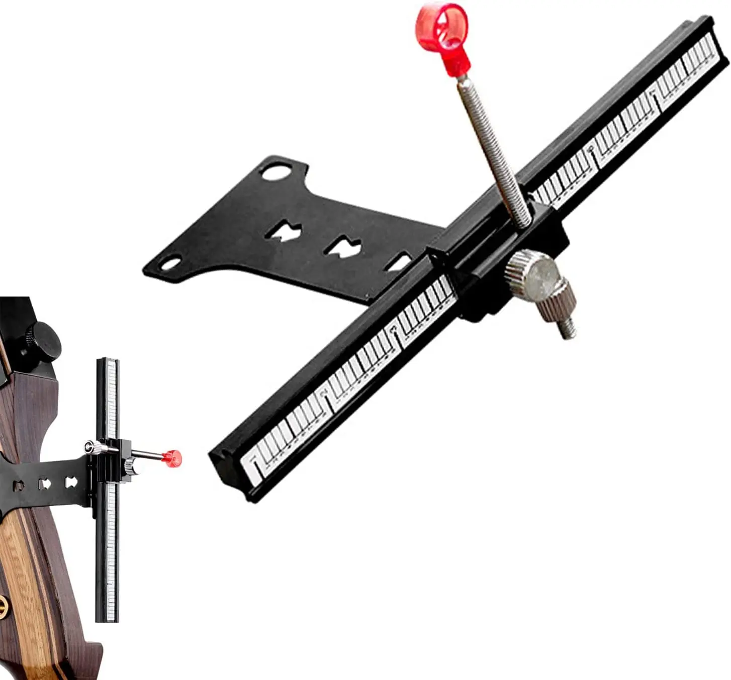 

Archery Recurve Bow Sight T Shape Recurve Bow Sights Single Pin Aiming Tool for Target Practice Hunting Shooting