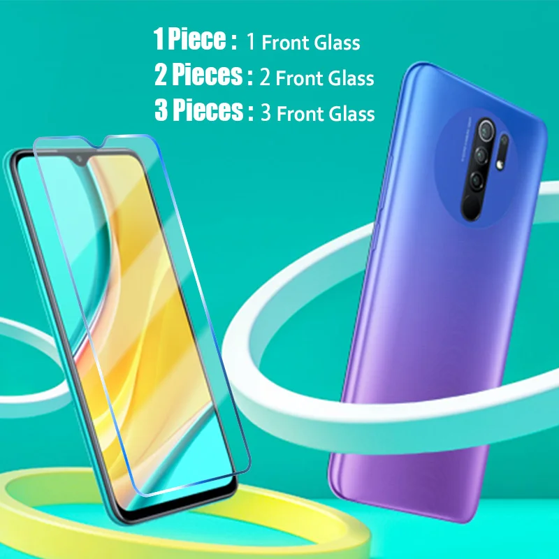 3pcs tempered glass for xiaomi redmi note 11 10 9 8 7 pro screen protector on for redmi 9a 9c 9t 8a 7a 6 5 k40 protective glas
