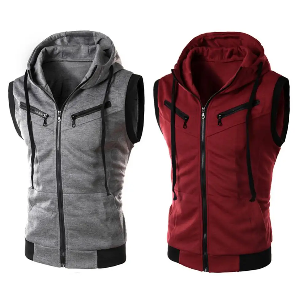 Повседневные толстовки в стиле хип-хоп жилет теплый пуловер летние спортивные