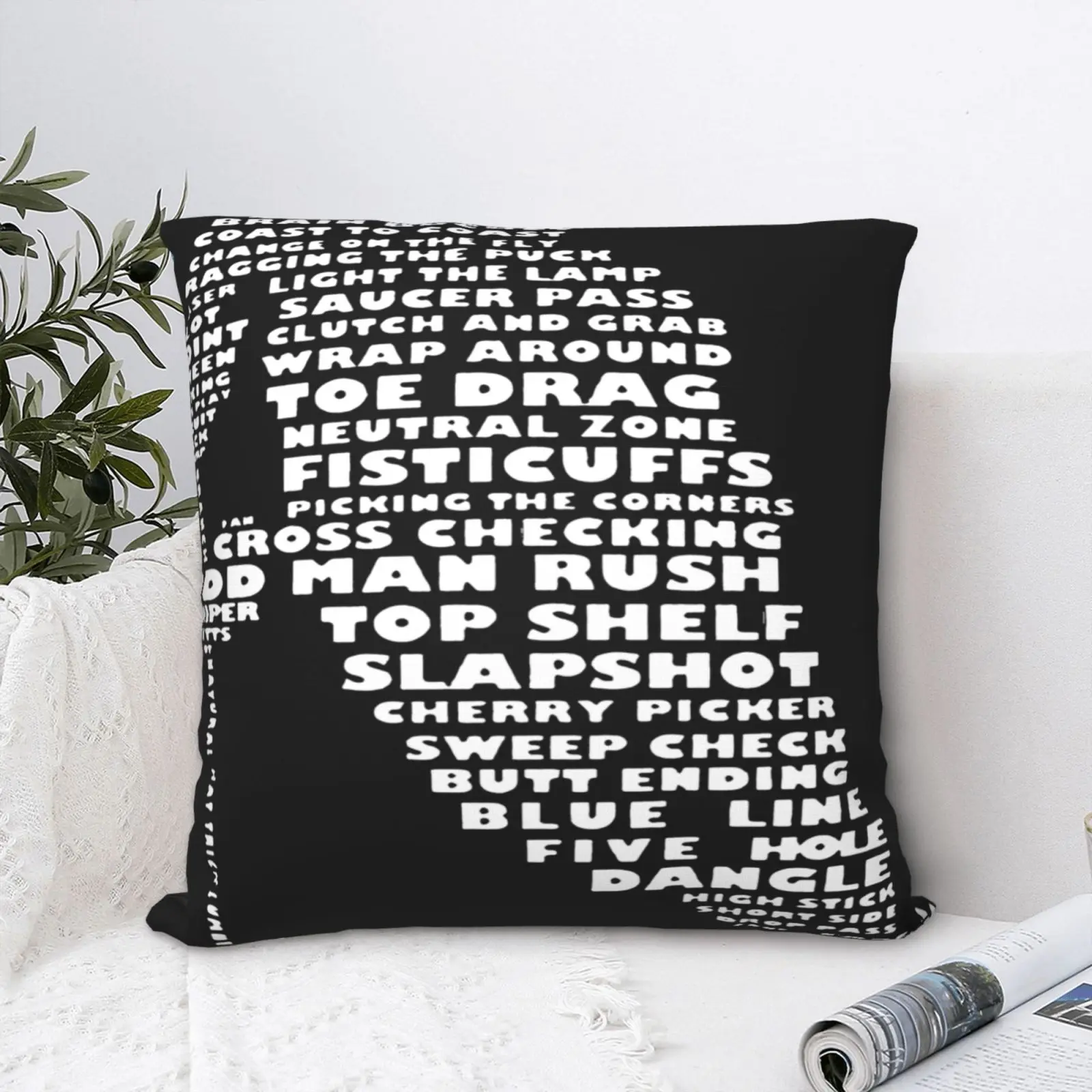 

Язык хоккея по хоккею по подушке чехол для кровати Декоративная Гостиная кавайная аниме Подушка дакимакура чехол Чехол на подушку