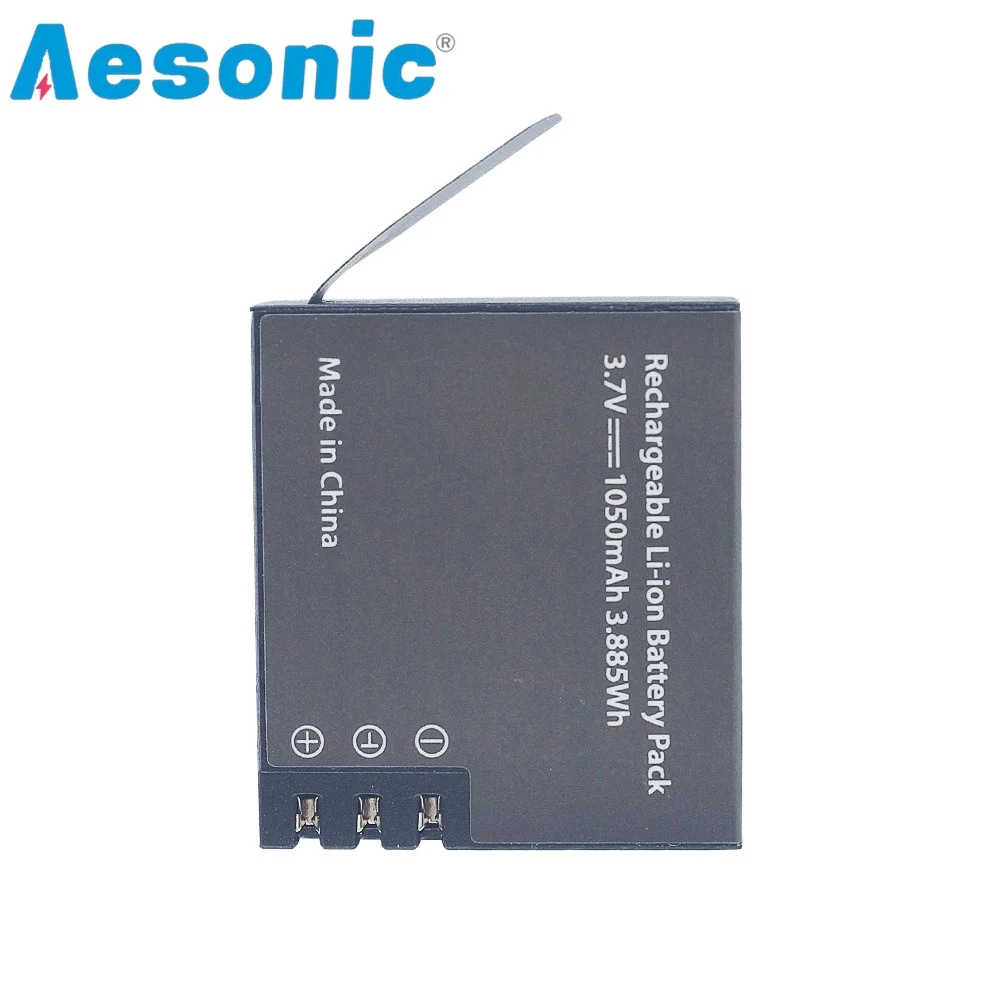 1 шт. перезаряжаемая батарея для экшн-камеры 3 7 В PG1050 мАч EKEN H9 H9R H3 H3R H8PRO H8R SJ4000 SJCAM