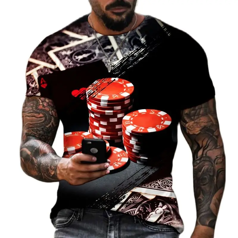 

Футболка мужская оверсайз с 3D-принтом, модная уличная Классическая винтажная рубашка в стиле Харадзюку, топ с коротким рукавом и круглым вырезом для пожилых людей, лето