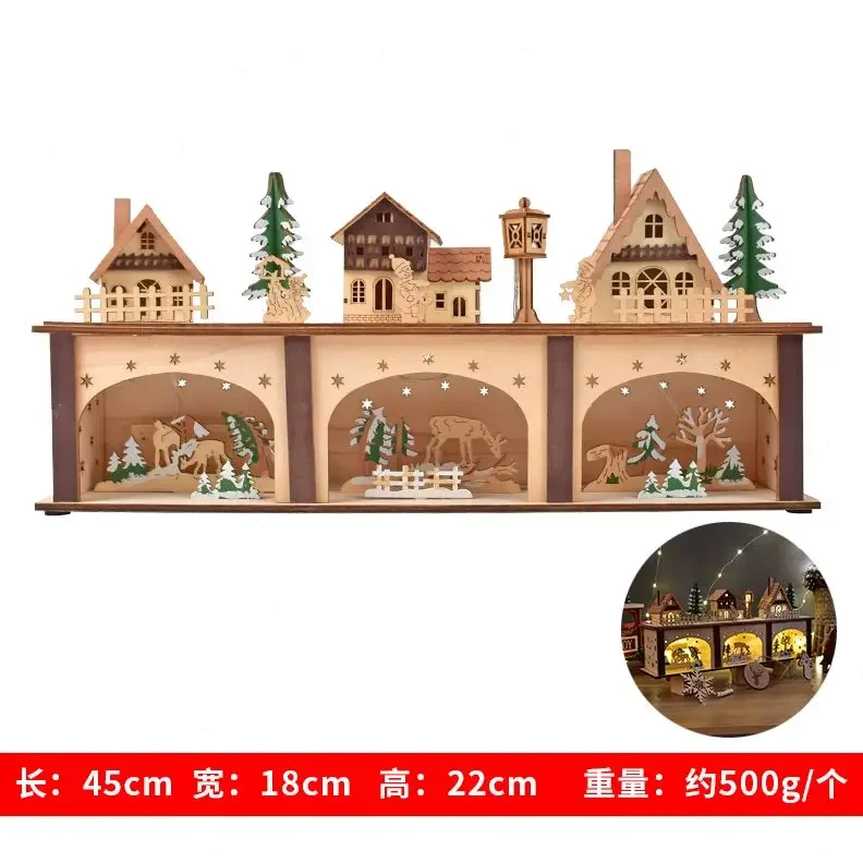 DIY креативный календарь коробка настольные украшения окно макет реквизит