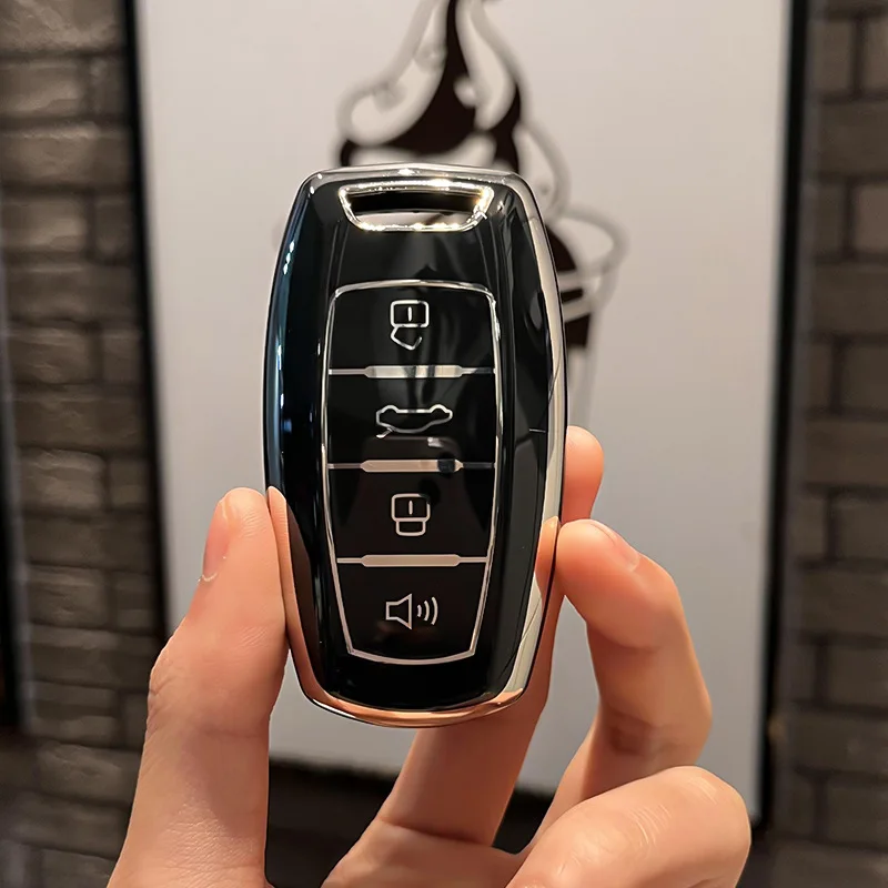 

Мягкий чехол для ключей автомобиля из ТПУ для Haval Jolion Joico Jollein F7 H6 F7x Jolyon F7H Dargo аксессуары для ключей Haval H6 2022