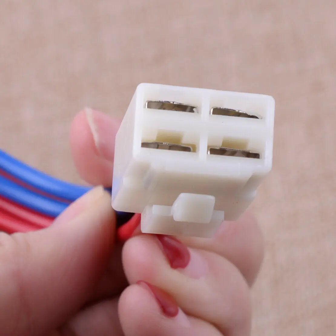 

Metal&Plastic Cable Plug Motor Parts Replacement Solenoid 1pcs Accessory